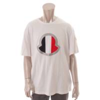 メンズ 20年 ロゴ コットン Tシャツ 半袖 8C7B4 ホワイト XL