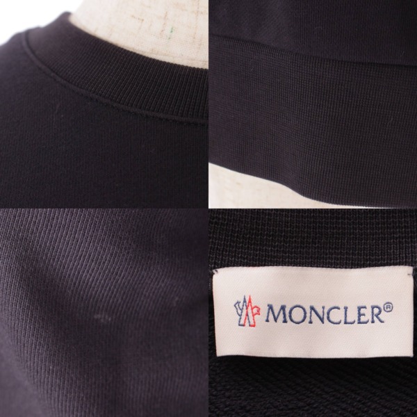 モンクレール(Moncler) 21年 MAGLIA スウェット トレーナー F10918G70800 8098U ネイビー S 中古 通販  retro レトロ