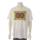 メンズ 21年 ロゴ コットン 半袖 Tシャツ ホワイト×マルチカラー XXL