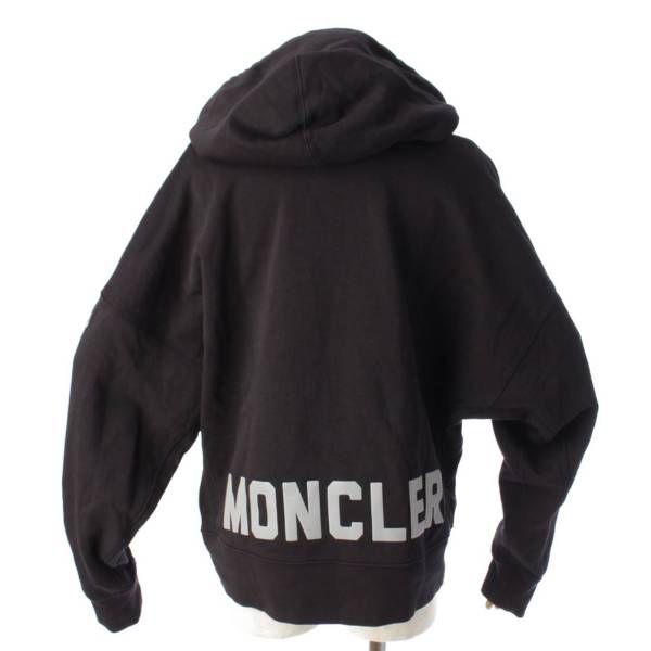 モンクレール(Moncler) 21年 Maglia バックロゴ プルオーバー パーカー MCL8G00029809LC ブラック L 中古 通販  retro レトロ