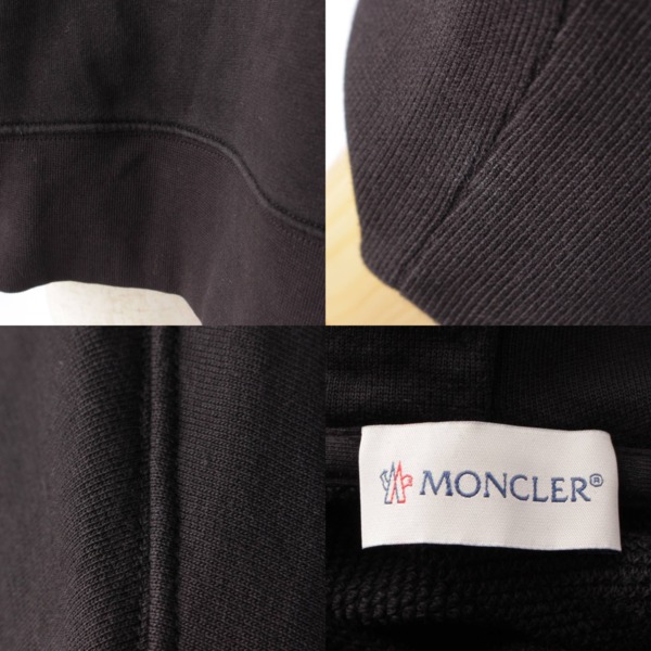 モンクレール(Moncler) 21年 Maglia バックロゴ プルオーバー パーカー MCL8G00029809LC ブラック L 中古 通販  retro レトロ