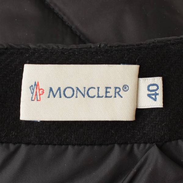 モンクレール(Moncler) GONNA キルティング ポケット付 スカート 25609