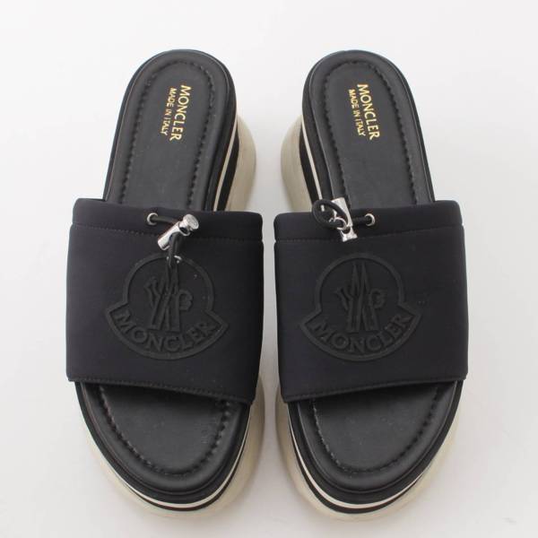 モンクレール Moncler BETSY SANDALO ロゴ 厚底 フラット ビーチ