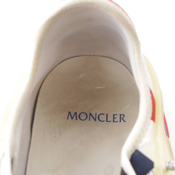 モンクレール(Moncler) TREVOR SCARPA スエード×メッシュ×ラバー スニーカー トリコロール 40 中古 通販 retro レトロ