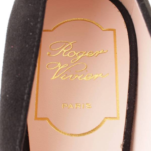 ロジェヴィヴィエ(Roger Vivier) アイラヴヴィヴィエ スエード ヒール