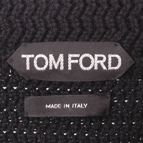 トムフォード(Tom Ford) メンズ カシミヤ ショールカラー ニット 