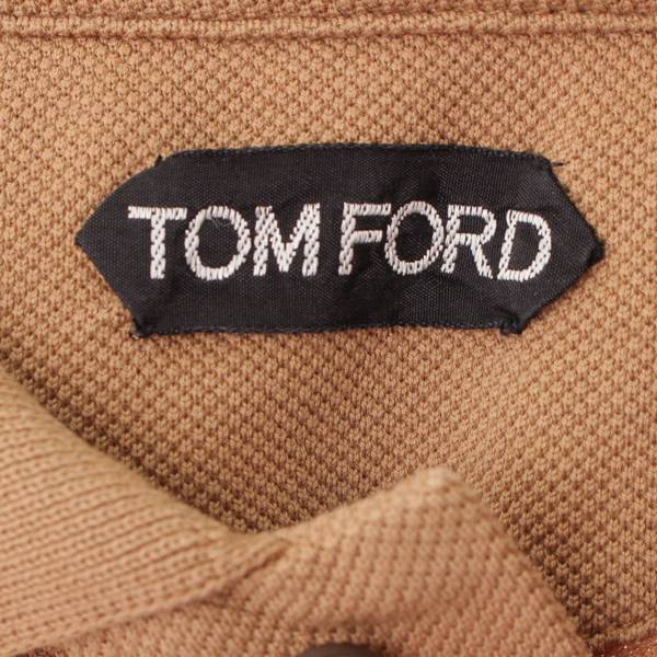 トムフォード(Tom Ford) メンズ 半袖 ポロシャツ コットン BT331