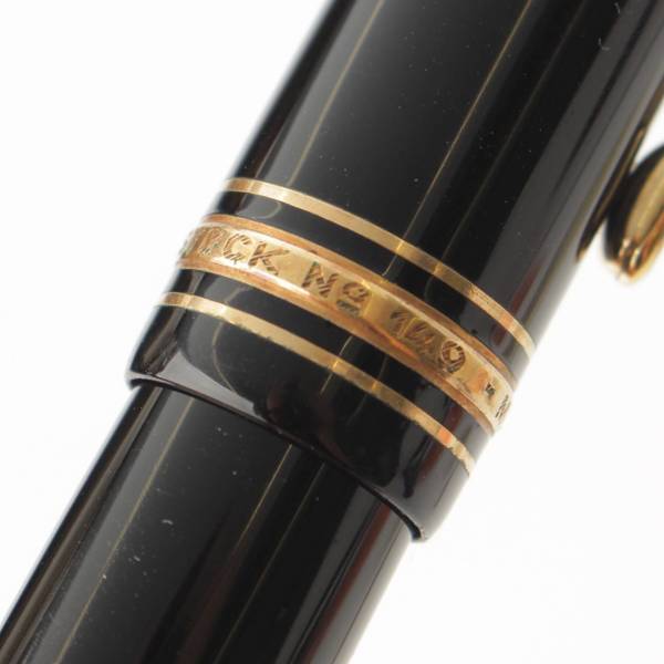 モンブラン(Mont Blanc) マイスターシュティック ペン先14C 585 万年筆 4810 ブラック 中古 通販 retro レトロ