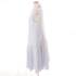 Libre Dress ノースリーブ ストライプ ワンピース ドレス 42778 ブルー×ホワイト 40