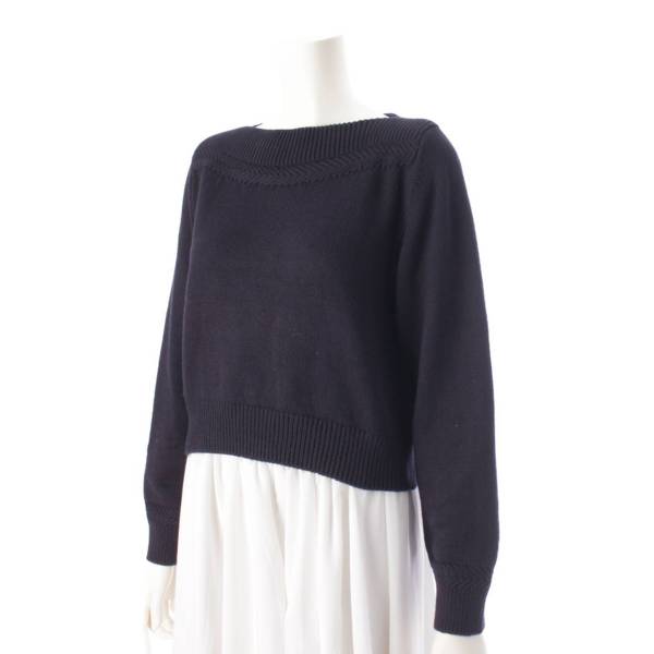 フォクシーニューヨーク Foxey New York KNIT TOP MERINGUE 長袖