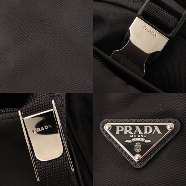 プラダ(Prada) メンズ ナイロン バックパック リュック 2VZ065 ブラック 中古 通販 retro レトロ