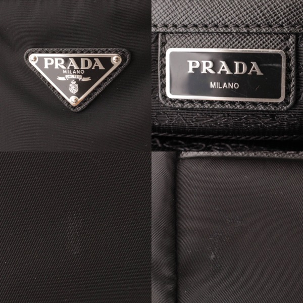 プラダ(Prada) テスート ナイロン ボストンバッグ サフィアーノ ロゴ