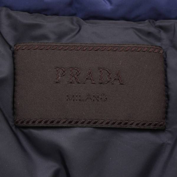 プラダ(Prada) キッズ 子供服 フード ダウン ジャケット ブルー 10