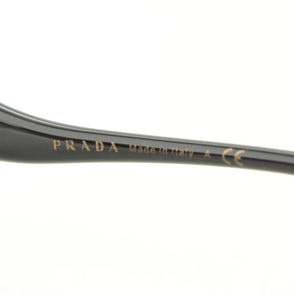 プラダ(Prada) ラウンド サングラス アイウェア 眼鏡 SPR55T ブラック