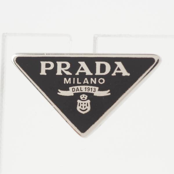 プラダ Prada ロゴ シンボル トライアングル ピアス Ag925 1JO720 ...