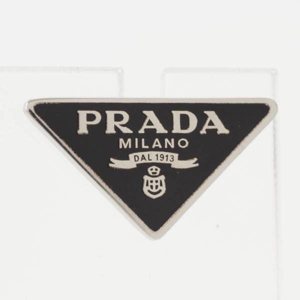 プラダ Prada ロゴ シンボル トライアングル ピアス Ag925 1JO720 