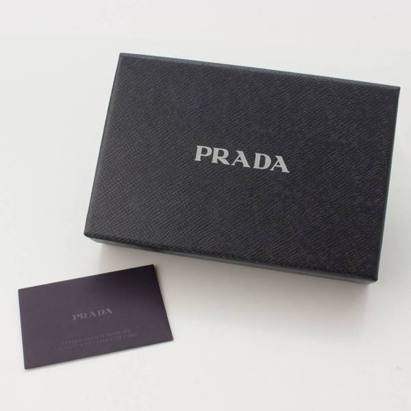 プラダ(Prada) サフィアーノ レザー 二つ折り長財布 1ML005 ピンク ...