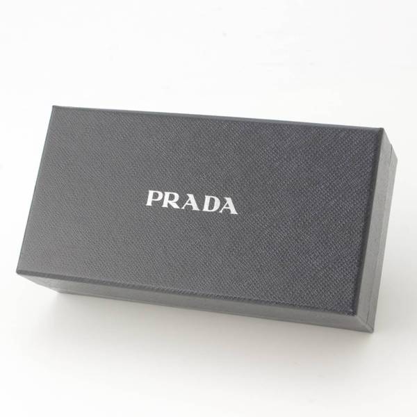 プラダ Prada サフィアーノ レザー リボン 長財布 1MH132 エメラルド