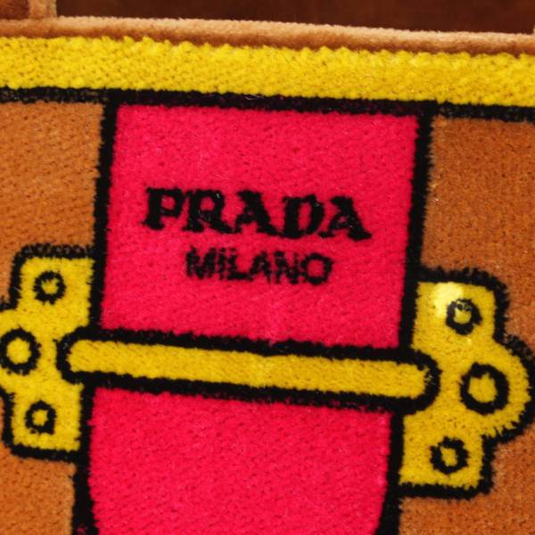プラダ(Prada) ミニカナパ トートバッグ ハンドバッグ 2WAYショルダー 