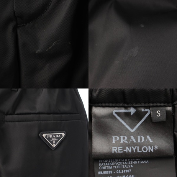 プラダ(Prada) メンズ 22年 リサイクルナイロン ジョガーパンツ 383505 ブラック S 中古 通販 retro レトロ