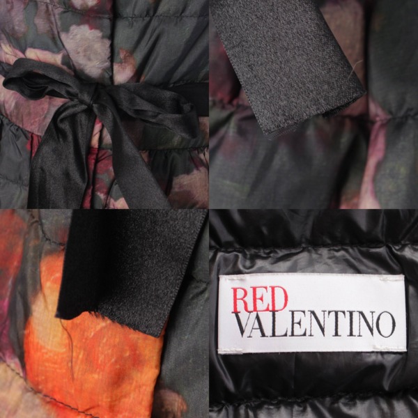 レッドヴァレンティノ Red Valentino 花柄 フラワープリント リボン 