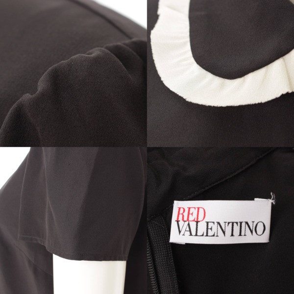 レッドヴァレンティノ(Red Valentino) 半袖 フリル ブラウス シャツ 