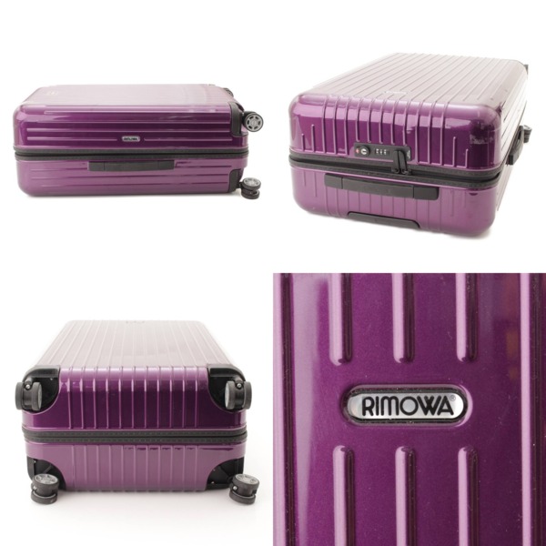 新品】Rimowaリモワ65Lサルサエアー4輪 紫パープル スーツケースバッグ