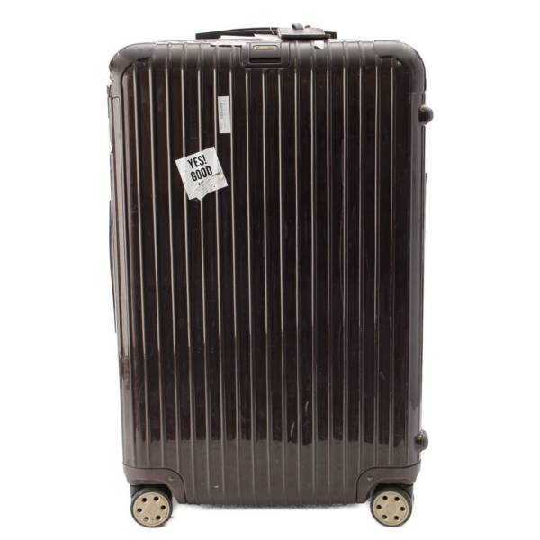 リモワ Rimowa サルサ 4輪 キャリーバッグ キャリーケース スーツケース ブラウン 60L 中古 通販 retro レトロ