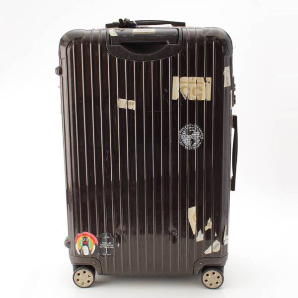 リモワ Rimowa サルサ 4輪 キャリーバッグ キャリーケース スーツケース ブラウン 60L 中古 通販 retro レトロ