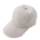 ロゴプレート ベビーカシミヤ ベースボールキャップ 帽子 FAF4352 ライトグレー L