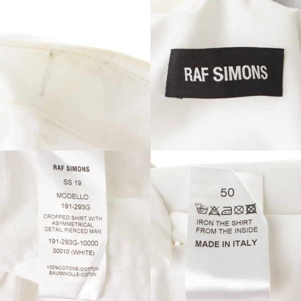 ラフ シモンズ(Raf Simons) メンズ 19SS Cropped shirt プリント