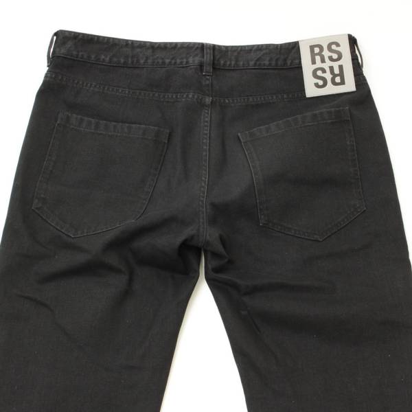 ラフ シモンズ(Raf Simons) 18AW Regular fit jeans with patches