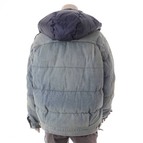 サカイ(sacai) メンズ 19AW DENIM DOWN JACKET デニムダウンジャケット 19-02113M ブルー 1 中古 通販  retro レトロ