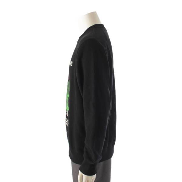 サカイ sacai アンダーカバー メンズ 17年 コットン クルーネック スウェット 17-03783 ブラック 2 中古 通販 retro レトロ