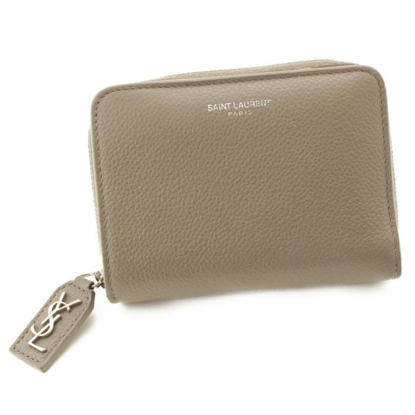 [新品未使用品・正規品]Saint Laurent コンパクトウォレット二折財布