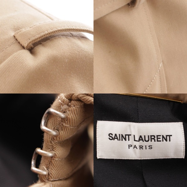 サンローラン(SAINT LAURENT) ベルト付き トレンチコート アウター