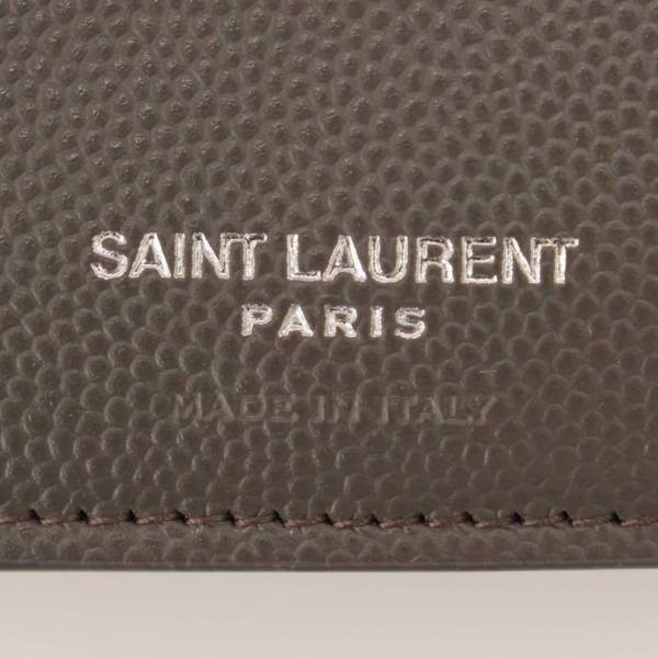 サンローラン(SAINT LAURENT) YSL キルティング コンパクト ウォレット