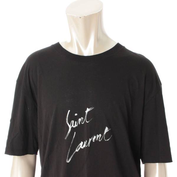 サンローラン(SAINT LAURENT) メンズ ロゴ Tシャツ トップス 480406 