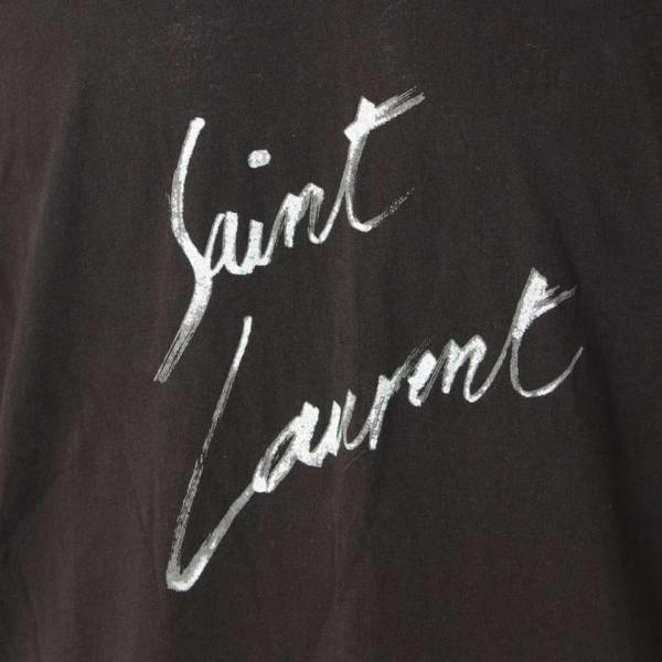 サンローラン(SAINT LAURENT) メンズ ロゴ Tシャツ トップス 480406