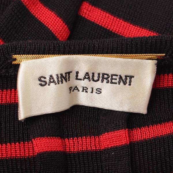 サンローラン(SAINT LAURENT) メンズ ボーダー シルク ポケット T