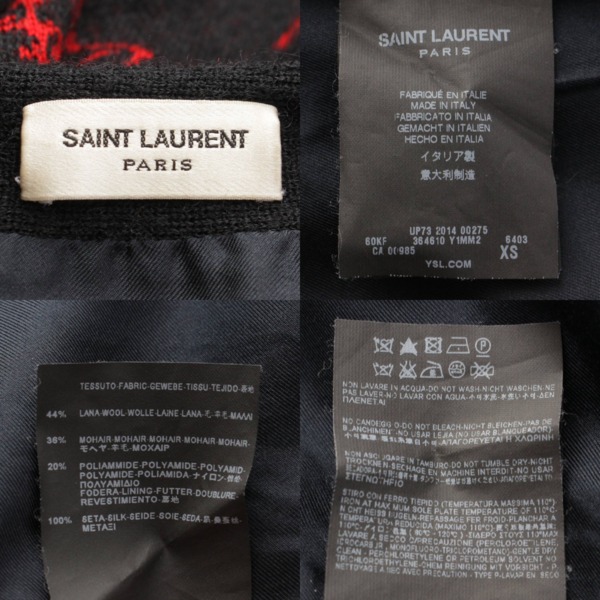 サンローラン(SAINT LAURENT) メンズ 14AW ピストル ウール×モヘア ...