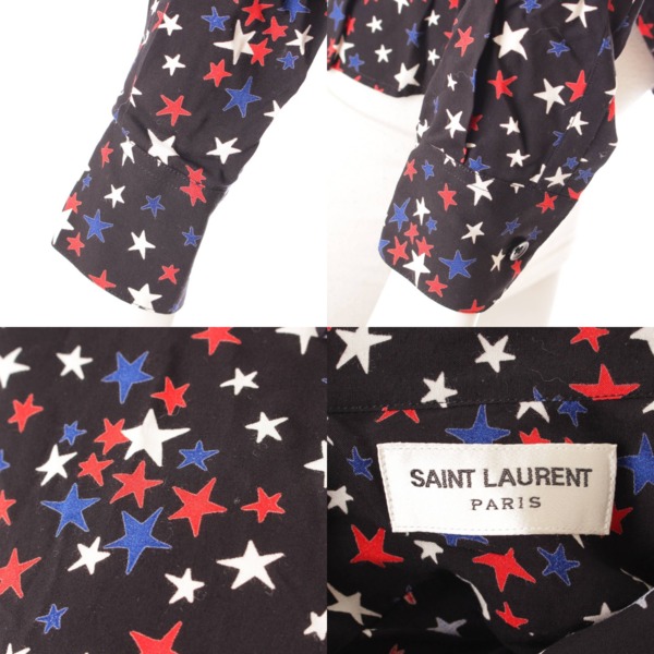 サンローラン(SAINT LAURENT) スタープリント ブラウス シャツ