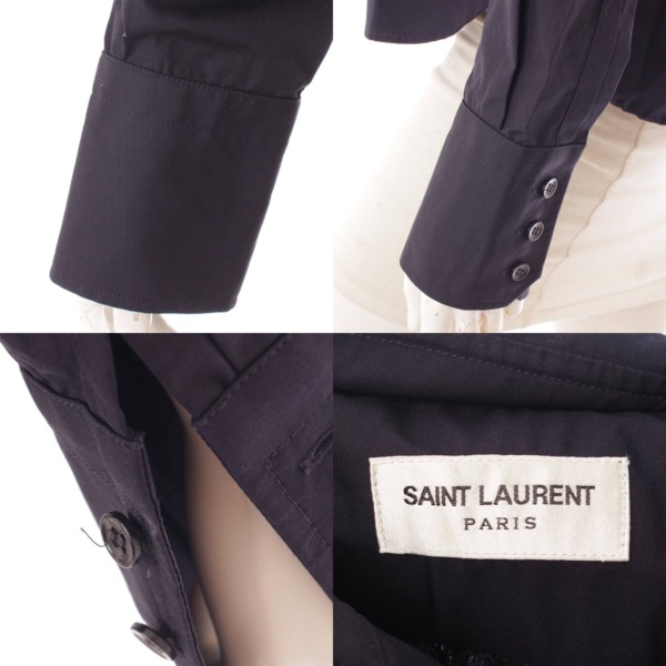 サンローラン(SAINT LAURENT) 2020SS フリル シャツ ブラウス トップス