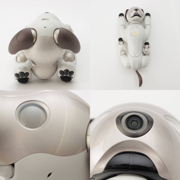 ソニー SONY aibo アイボ 犬型 バーチャル ペット 電動 ロボット ERS-1000 ホワイト 中古 通販 retro レトロ