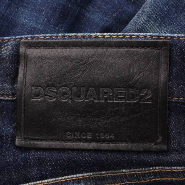 ディースクエアード Dsquared2 22SS ペイント グラフィック加工 デニムジーンズ S74LB1076 インディゴ 54 中古 通販  retro レトロ