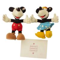 ミッキー&ミニーマウス 人形 ぬいぐるみ セット 70周年 マルチカラー