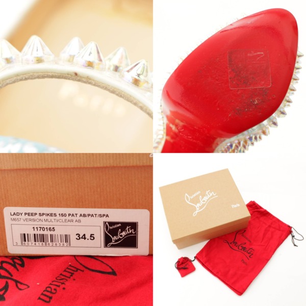 クリスチャン ルブタン(Christian Louboutin) LADY PEEP SPIKES