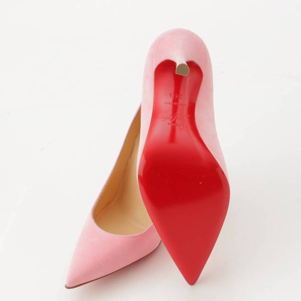 christian louboutin スエード パンプス 安い グリーン