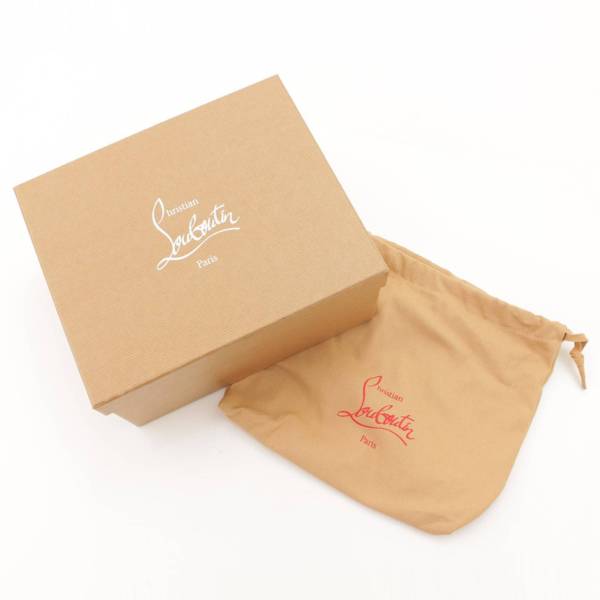 クリスチャン ルブタン(Christian Louboutin) Rubylou Mini Love スエード ミニ ショルダーバッグ 3185091  ブラック 中古 通販 retro レトロ