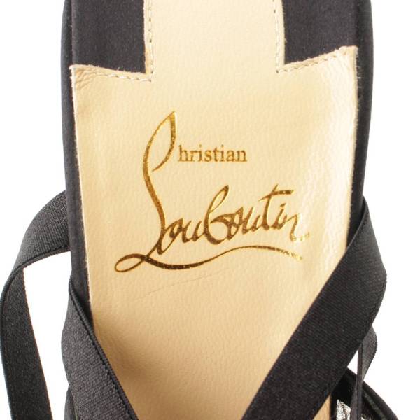 クリスチャン ルブタン(Christian Louboutin) レース リボン ヒール